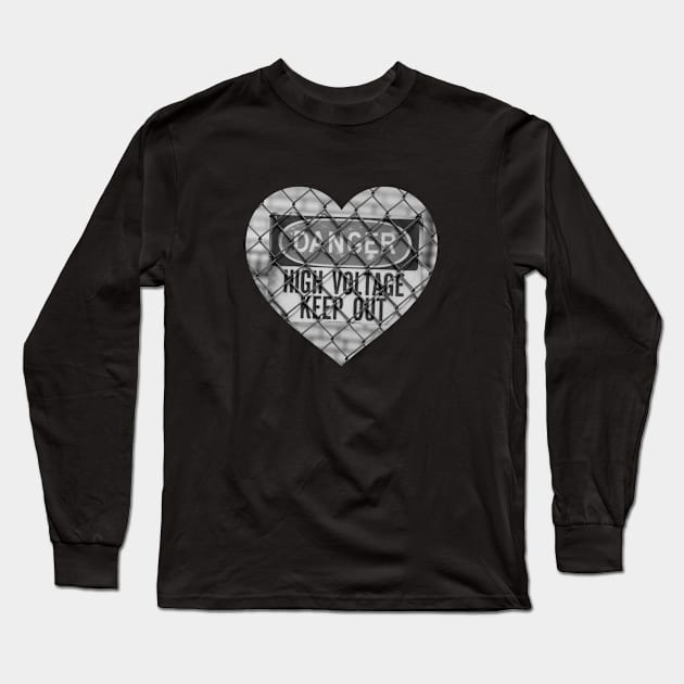 Danger: Keep Out Long Sleeve T-Shirt by HeartTees